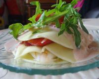 Les fraises en lasagnes et salées...