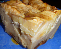 Cuajada aux pommes, cannelle et raisins