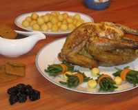 Pintade aux spéculoos de lili