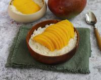 Riz gluant à la mangue