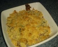 Version salé du crumble qui peut être servi en entrée en petite portion ou en plat principal en portion plus grande. Idéal pour ce réchauffer cet hiver.