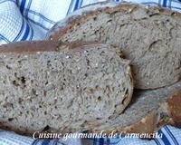 Un pain comme autrefois, avec une mie aérée et au goût plus prononcé avec une fine croûte.
