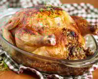 La meilleure façon de faire un chapon aux morilles et au foie gras