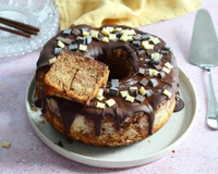 Gâteau marbré sans four