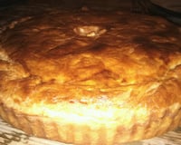 Tourte au poulet et aux champignons