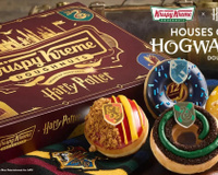 Harry Potter x Krispy Kreme : découvrez votre maison grâce à un “Choixpeau donut” spécial en édition limitée