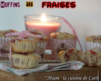 Muffins aux fraises rapides