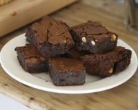 Brownies inratables aux noix concassées