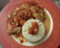 Roussette ou saumonette à la provençale