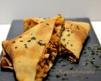 En sucrée ou salée, une bonne crêpe fait toujours sensation ! Ici une crêpe salée avec des accents créoles !