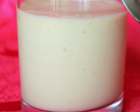 Velouté de courgettes à la ricotta