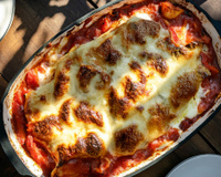 Profitez encore des beaux jours avec notre recette de gratin de crozets aux légumes d’été !