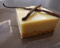 Duo de vanille et petits-beurre salés, cœur fondant de Nocciolata