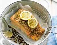 Saumon fumé en cocotte