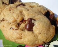 Délicieux cookies à dévorer sans faim!encore meilleurs avec de grosses pépites de chocolat