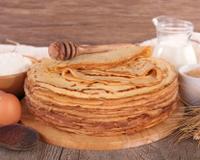 Pâte à crêpes à la bière.
