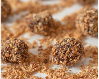 Truffe au chocolat et au pralin