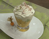 Cappucino de fruits exotiques