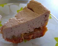 Cheese cake rose rhubarbe fraise