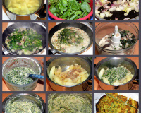 Purée de pommes de terre aux fanes de radis