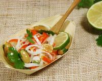Une recette très fraîche aux saveurs thaïlandaise.