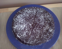 Gâteau au chocolat et noix de coco
