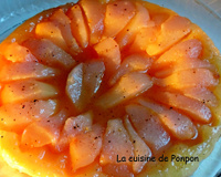 Tatin de poires au poivre de Sichuan