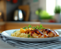 Je fais cette recette de poulet gratiné à l’abricot de ma maman (et tout le monde en redemande) !
