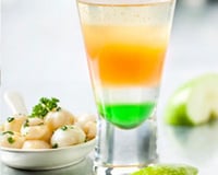 Emeraude Y Sol et seiches à l'ail et au persil