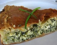 Tourte aux épinards et à la Féta