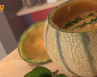 Gaspacho de melon au Sauternes