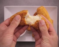 Boulettes de viande panées cœur coulant au fromage