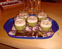 Caviar de courgettes et crème de parmesan facile