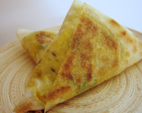 Samoussas de pomme de terre aux deux coriandres