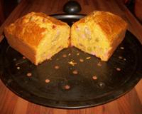 C'est un cake pour l'apéro avec du jambon et des olives vertes de préférence.