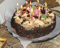 En-cas œufs pochés, jambon, tomates et haricots verts