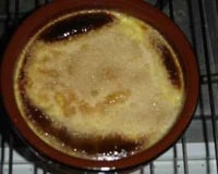 Crème brûlée simple et bonne