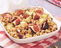 Crumble de Figues et Pommes