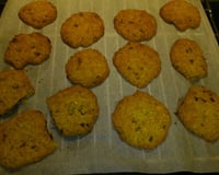 Cookies au muesli et aux pépites de chocolat