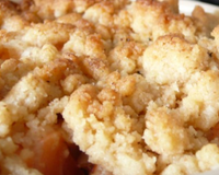 Crumble de saumon épinard