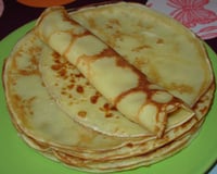 Crêpes sucrées à la vanille