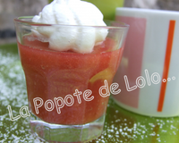 Liégeois fruits rouges et jonagold