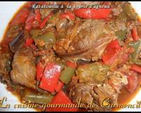 Ratatouille à la souris d'agneau