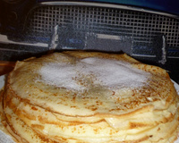 Pâte à crêpes au lait et au Rhum