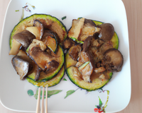 Poêlée de Shitakés et Courgettes