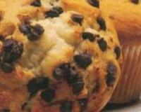 Voici des délicieux muffins aux pépites de chocolat !