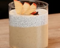 Pudding de chia pomme-cannelle
