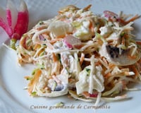 Salade croquante au yaourt grec