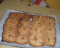 Gâteaux secs à la noix de coco.