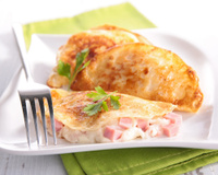 Vous vous souvenez des crêpes au jambon surgelées ? Laurent Mariotte en fait une version maison délicieuse